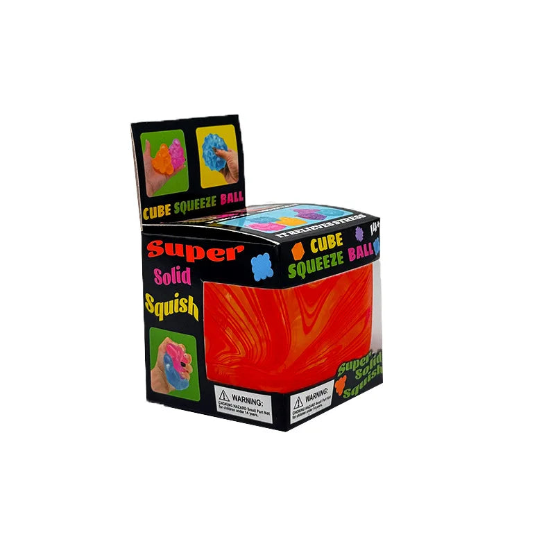NEW HOT Needoh Soft and Glutinous Sensory Stress-relief Toy Cube Filled with Gel Stretchable Ball Soft Ice blindbox Slow Rebound