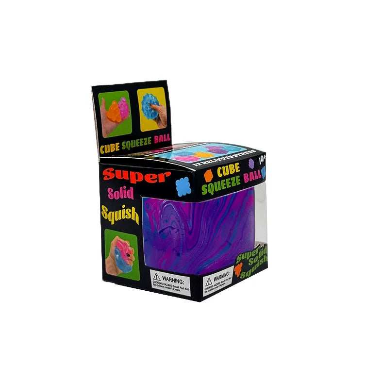 NEW HOT Needoh Soft and Glutinous Sensory Stress-relief Toy Cube Filled with Gel Stretchable Ball Soft Ice blindbox Slow Rebound