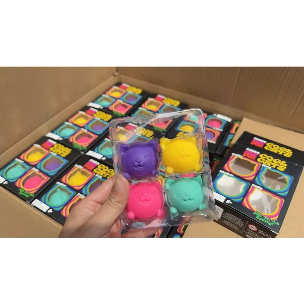 New Swill NeeDoh Pressure Ball Super Soft Toy Pinch Fun Student Adult Office Stress Relief Toy Gift