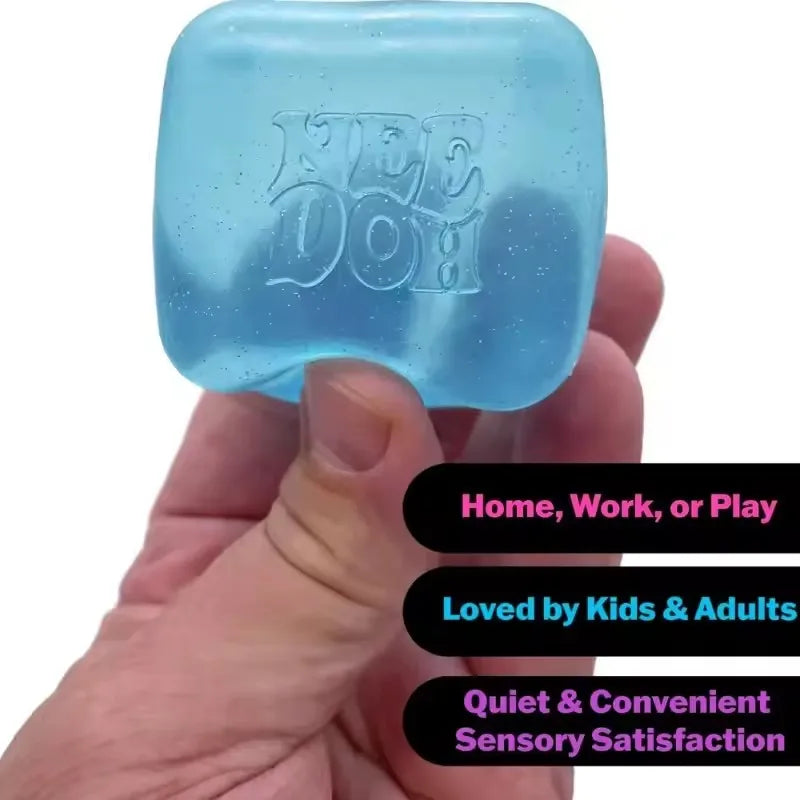 2026 Schylling Needoh Nice Cube, Sensory Toys, Anti-Stress Blocks, Stress Relief Jigsaw, Pressure Relief, Souvenir for Kids