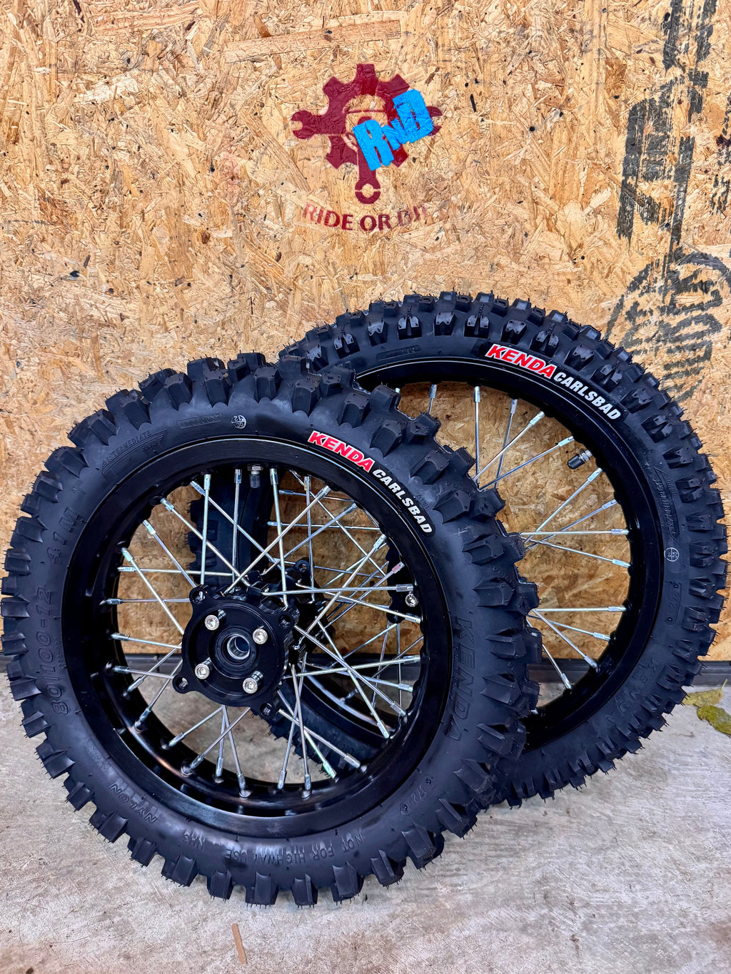 Razor MX or SX 12" Rear Pitbike Wheel Kit