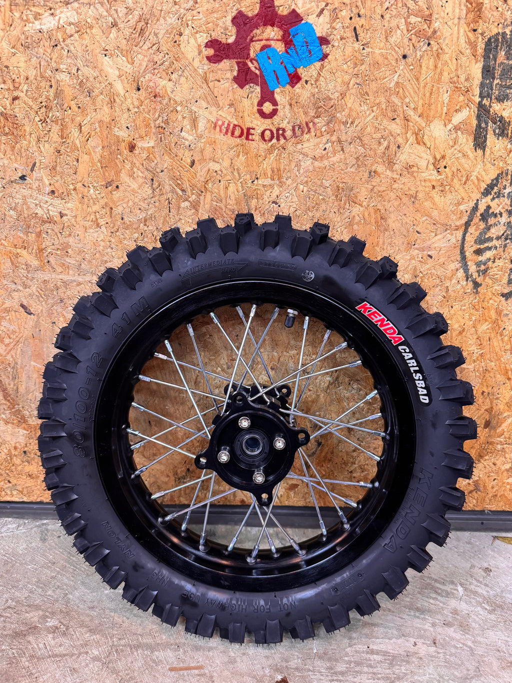 Razor MX or SX 12" Rear Pitbike Wheel Kit