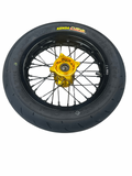 Razor MX or SX 12" Front Supermoto Wheel Kit with CNC Aluminum Hub