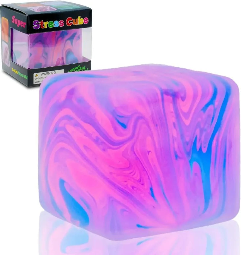 NEW HOT Needoh Soft and Glutinous Sensory Stress-relief Toy Cube Filled with Gel Stretchable Ball Soft Ice blindbox Slow Rebound