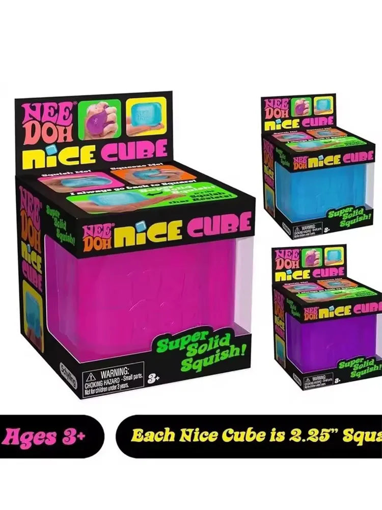 2026 Schylling Needoh Nice Cube, Sensory Toys, Anti-Stress Blocks, Stress Relief Jigsaw, Pressure Relief, Souvenir for Kids
