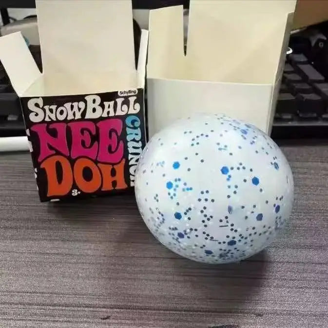 New Product NeeDoh Snow Ball Crunch Snow Ball Crunch Stress Relief Toy